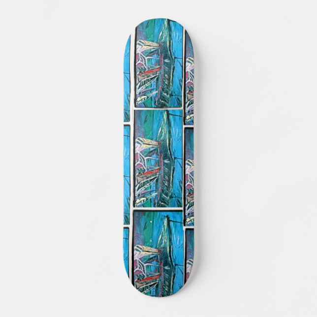 SKATE SUPORTE DE PAISAGEM URBANA (Frente)