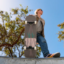 Skate Suporte de Planta em Macramê Vasos de Plantas Cact
