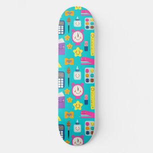 Skate Suprimentos Escolares Kawaii Fofos de Volta às Aul