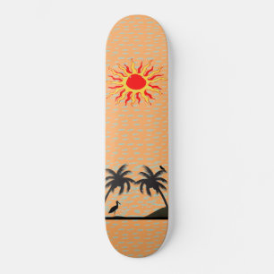 Skate Surfboard Sunshine