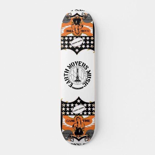 Skate Surfista da Rua Earth Movers (Frente)