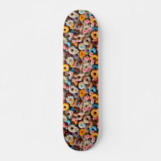 Skate Sweet Donuts Seamless Pattern Design