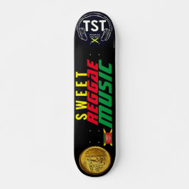 Skate SWEET REGGAE MUSIC JMT 7 - Tabuleiro de 3/4"