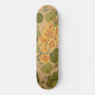 Skate Tabuleiro Amarelo Antigo