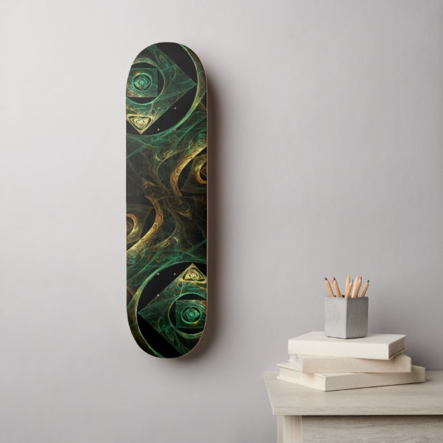 Skate Tabuleiro de Abstrato de vibrações mágicas (Arte de parede)