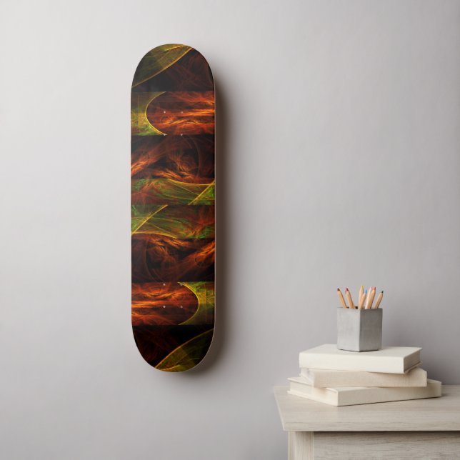 Skate Tabuleiro de Arte da Abstrato da Selva (Arte de parede)