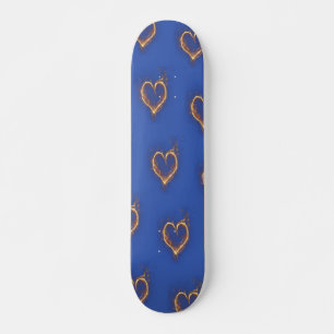 Skate Tabuleiro de Corações Flaming