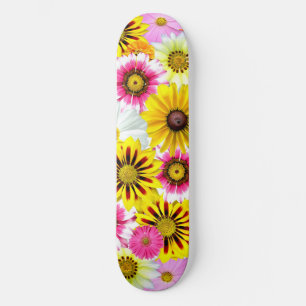Skate Tabuleiro de Decor de Flor 48