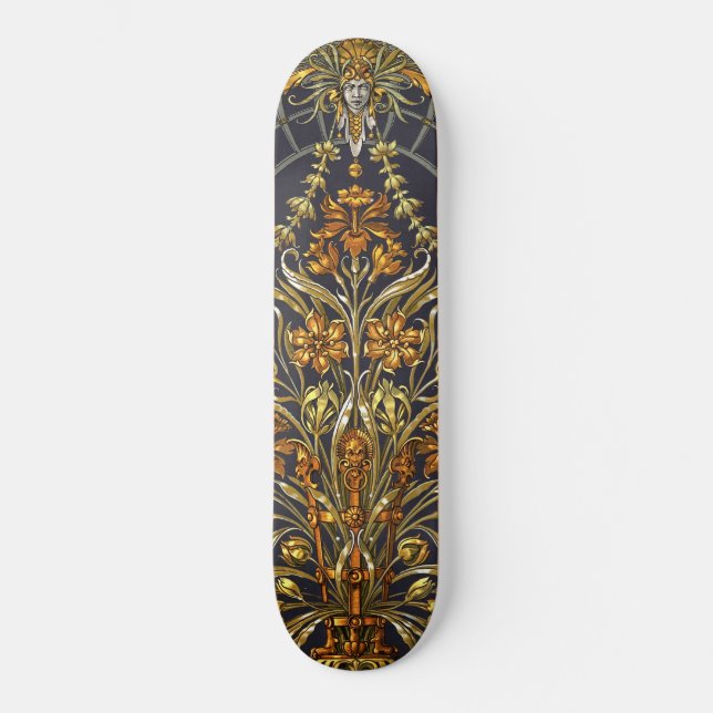 Skate Tabuleiro de Entrada do Jardim Antiquado (Frente)