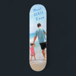 Skate Tabuleiro de Texto Fotográfico Personalizado - Mel<br><div class="desc">Foto personalizada - seu próprio Design - Especial - Pai personalizado / Filho / Família / Amigos ou Presente Pessoal - Adicione sua foto / texto - Redimensione e mova ou remova e adicione elementos / imagem com a ferramenta de personalização. Escolha / adicione sua fonte favorita / cor do...</div>