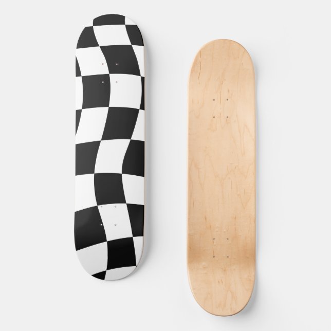Skate Tabuleiro de xadrez (Frente)