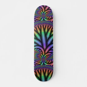 Skate Tabuleiro Fractal II Colorido