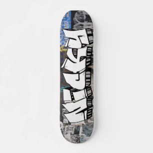 Skate Tabuleiro Legal Personalizado de Grafite Nicky