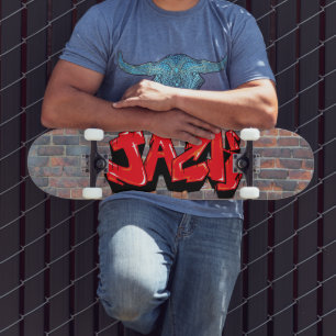 Skate Tabuleiro Personalizado de Grafite Jack