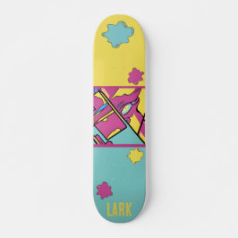 Skate Tabuleiro Personalizado de Pop Abstrato-Art Colori