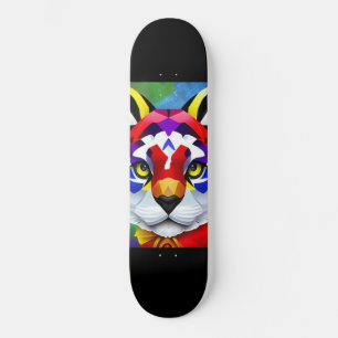 Skate Tabuleiro preto de Gato de Alexander