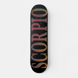 Skate Tabuleiro Preto Scorpio