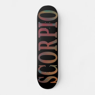 Skate Tabuleiro Preto Scorpio