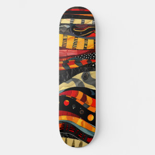 Skate Tabuleiro Tribal Africano