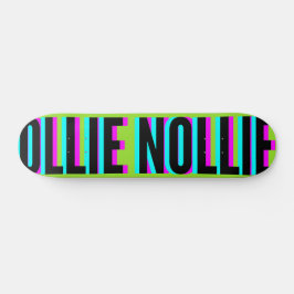 Skate Tabuleiro Verde Ollie Nollie Verde legal