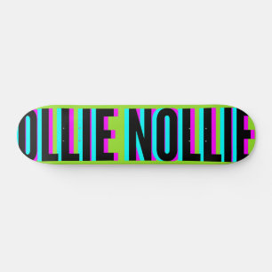 Skate Tabuleiro Verde Ollie Nollie Verde legal