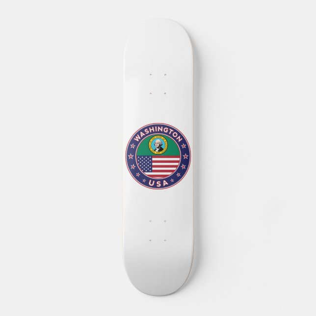 Skate Taco de Washington, capa de telefone, saco de tote (Frente)