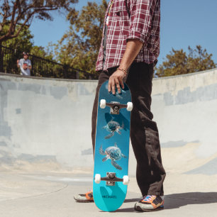 Skate Tartarugas 3D Costeiras