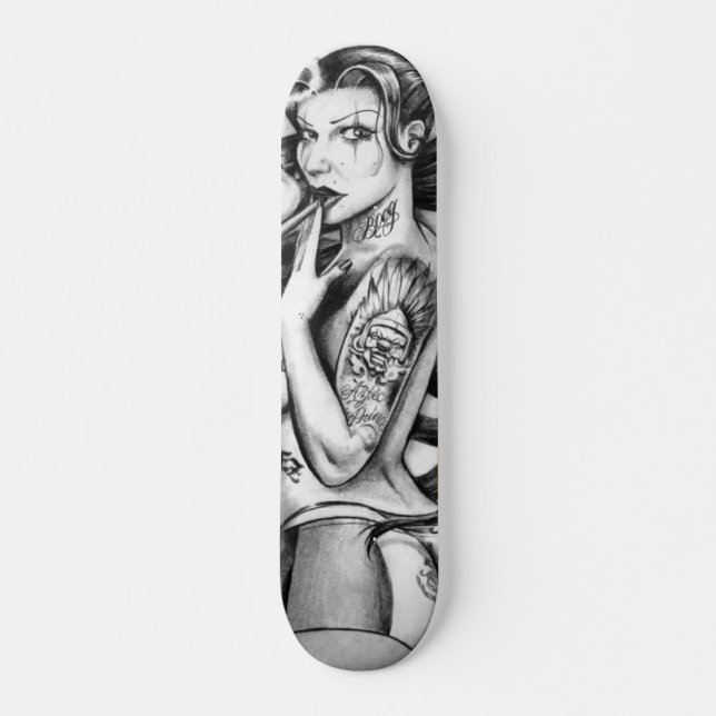 skate tattoo girls (Frente)
