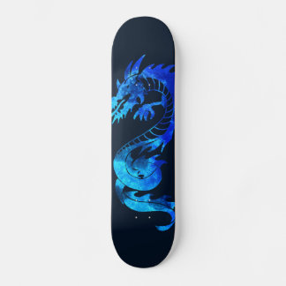 Skate Tatuagem do Dragão Azul