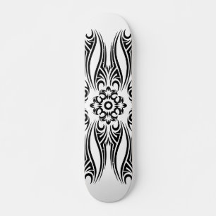 Skate Tatuagem Negra Tribal 1