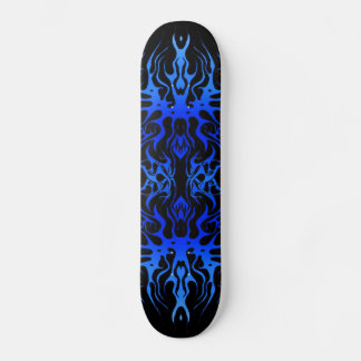 Skate Tatuagem Tribal Arterias Cardíacas Azul