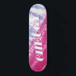 Skate Teclado azul-cor-de-cheiro<br><div class="desc">Celebre a sua filosofia com este conselho de skate fantástico. Envie-me um e-mail para christie@christiekelly.com para obter ajuda com itens personalizados! Torna-o mais seguro,  pessoas!</div>