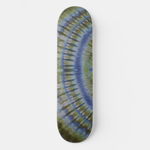 Skate Teclado Verde Tie Dye