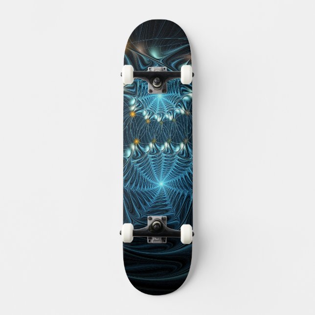 Skate Teias de Aranha Metálicas (Frente)