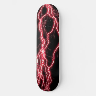 Skate Tempestade Elétrica Vermelha