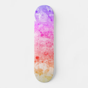 Skate Tendência Personalizada Cor-de-Rosa Azul Roxo Mode