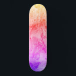 Skate Tendência Vermelho Cor-de-rosa Azul Roxo Amarelo V<br><div class="desc">Vazio Abstrato de Arte Moderna Modelo,   de skate,  cor-de-rosa azul-rosa,  roxo amarelo-púrpura,  verde-roxo.</div>