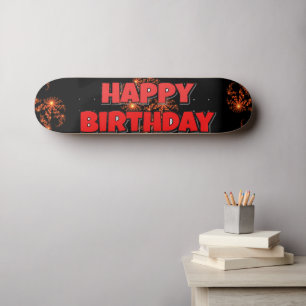 Skate Tenha um belo dia de patinação! Feliz aniversário