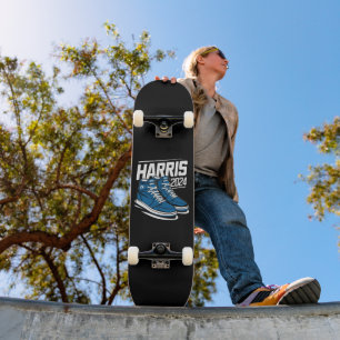 Skate Tênis Harris 24 Voto Presidente Kamala Eleição