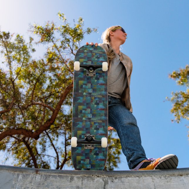 Skate Terraced Garden: Arte Moderna de Klee (Ao ar livre 1)