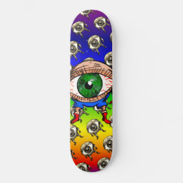Skate Terrif-eye Trippy Rainbow