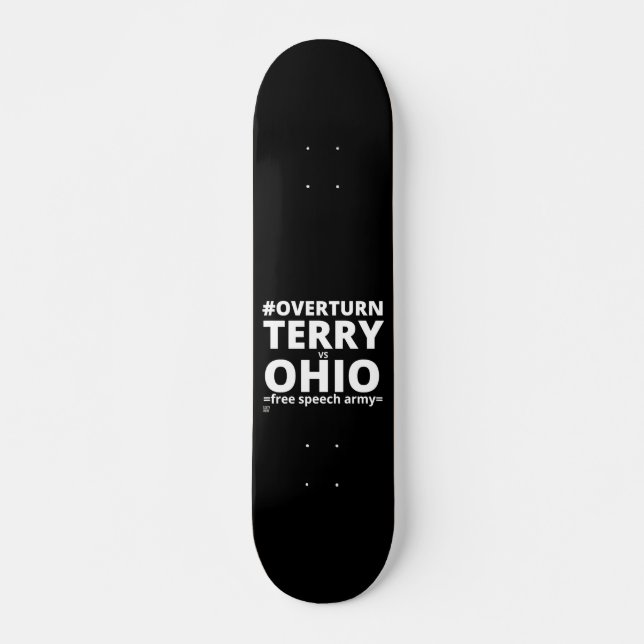 skate "TERRY vs OHIO" (Frente)