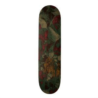 Skate Teste padrão colorido da camuflagem da flor