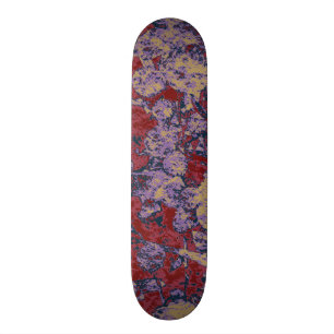 Skate Teste padrão colorido da camuflagem da folha e da