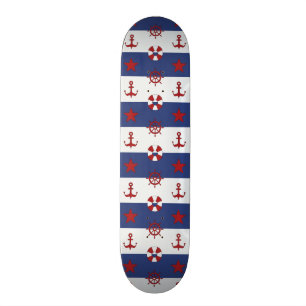 Skate Teste padrão de bandeira dos Estados Unidos