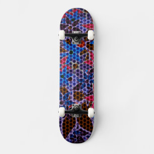 Skate Teste padrão floral na moda #10