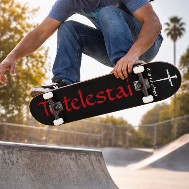 Skate Tetelestai Três Pregos Cristão  (Criador carregado)