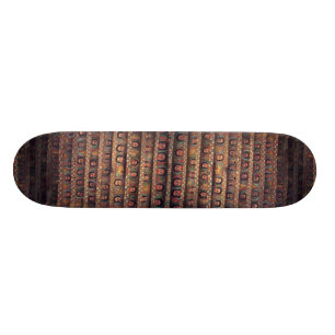 Skate Teto bonito da igreja de Debre Birhan Selassie