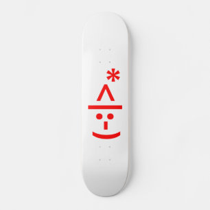 Skate Texto do Elf Emoticon Xmas ASCII