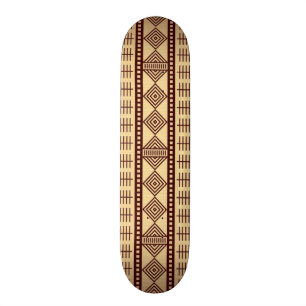 Skate Textura étnica de Brown